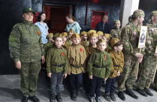 Парад юнармейских отрядов Парад юнармейских отрядов.