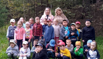 Поход в лес Поход в лес.
