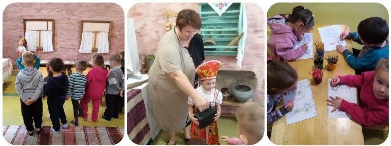 Музей "Русская изба" принимает гостей Музей "Русская изба" принимает гостей.